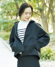 FMFDD15190 MICHEL KLEIN(ミッシェルクラン) ホールガーメント(R)ボトルネックニット アイボリー