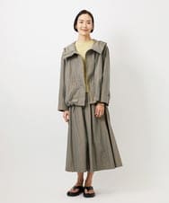 FMFDD15190 MICHEL KLEIN(ミッシェルクラン) ホールガーメント(R)ボトルネックニット アイボリー