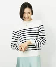 FMFDD15190 MICHEL KLEIN(ミッシェルクラン) ホールガーメント(R)ボトルネックニット アイボリー