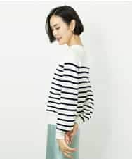 FMFDD15190 MICHEL KLEIN(ミッシェルクラン) ホールガーメント(R)ボトルネックニット アイボリー