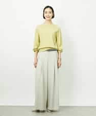 FMFDD15190 MICHEL KLEIN(ミッシェルクラン) ホールガーメント(R)ボトルネックニット アイボリー