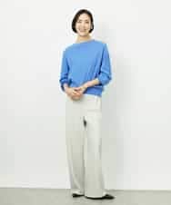 FMFDD15190 MICHEL KLEIN(ミッシェルクラン) ホールガーメント(R)ボトルネックニット アイボリー