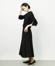 FMFDD15190 MICHEL KLEIN(ミッシェルクラン) ホールガーメント(R)ボトルネックニット アイボリー