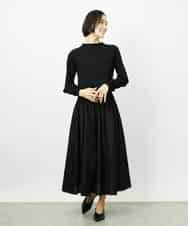 FMFDD15190 MICHEL KLEIN(ミッシェルクラン) ホールガーメント(R)ボトルネックニット アイボリー