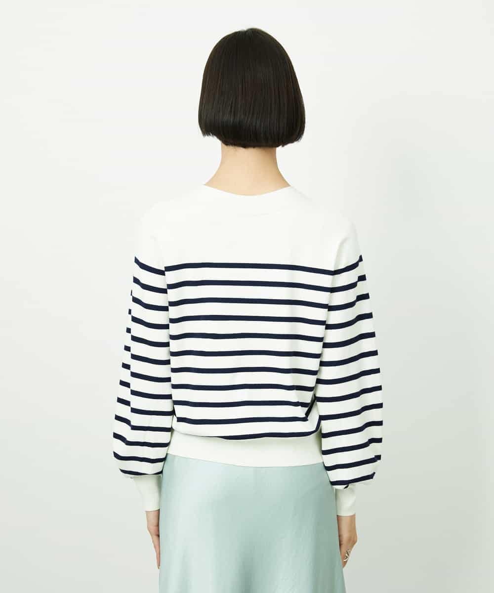 FMFDD15190 MICHEL KLEIN(ミッシェルクラン) ホールガーメント(R)ボトルネックニット アイボリー