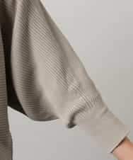 FMFDD17190 MICHEL KLEIN(ミッシェルクラン) ［定番人気］ホールガーメント(R)ドルマンスリーブニット ライトイエロー