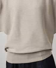 FMFDD17190 MICHEL KLEIN(ミッシェルクラン) ［定番人気］ホールガーメント(R)ドルマンスリーブニット ライトイエロー