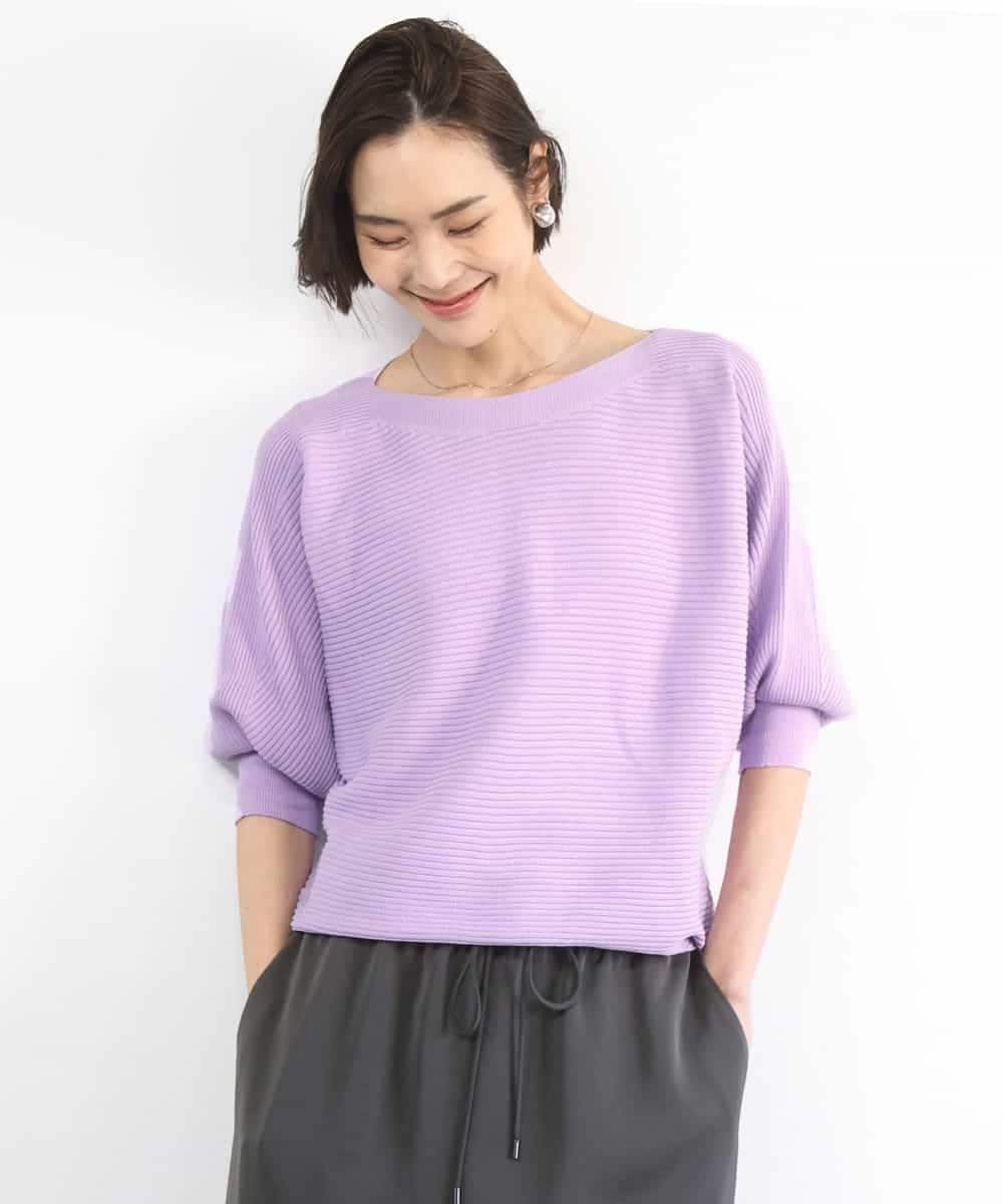 FMFDD17190 MICHEL KLEIN ［定番人気］ホールガーメント(R)ドルマンスリーブニット