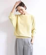 FMFDD17190 MICHEL KLEIN(ミッシェルクラン) ［定番人気］ホールガーメント(R)ドルマンスリーブニット ベージュ