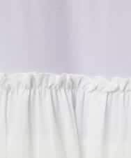 FMFFV19190 MICHEL KLEIN(ミッシェルクラン) 裾切替フレアニットプルオーバー ラベンダー