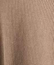 FMFGD04230 MICHEL KLEIN(ミッシェルクラン) ホールガーメント(R)ラグランラメニット ベージュ