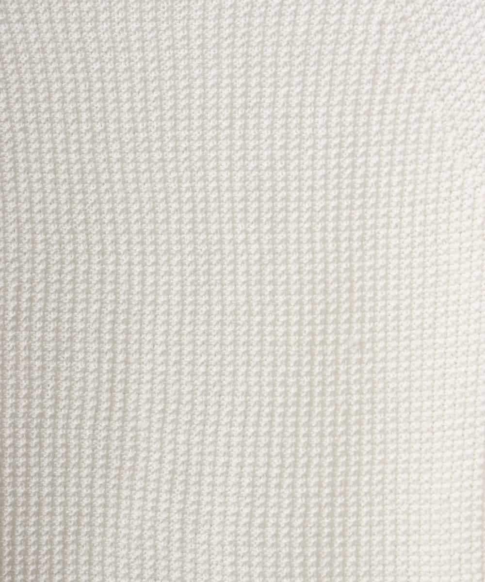 FMFGD04230 MICHEL KLEIN(ミッシェルクラン) ホールガーメント(R)ラグランラメニット ベージュ