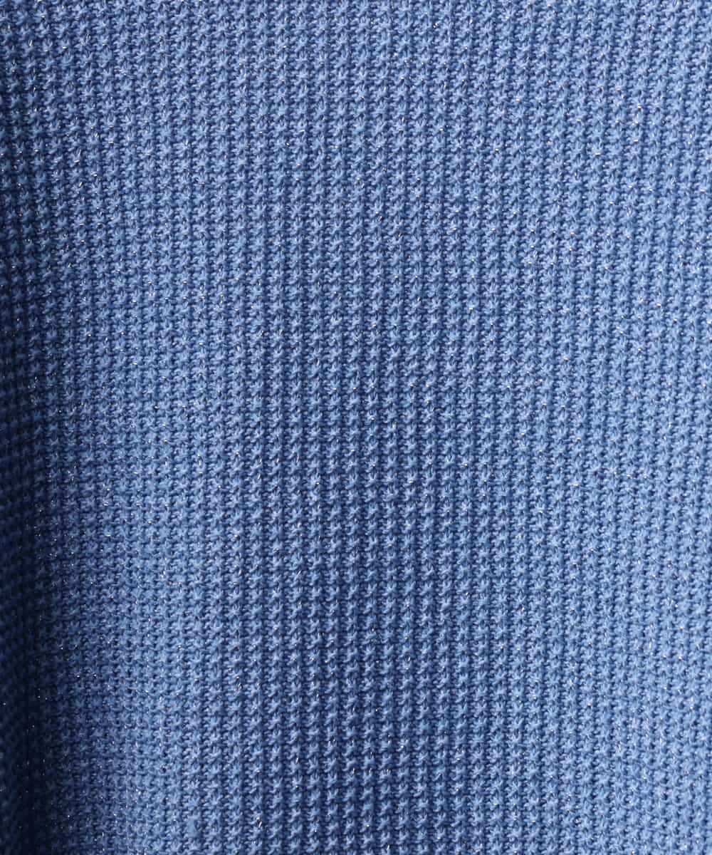 FMFGD04230 MICHEL KLEIN(ミッシェルクラン) ホールガーメント(R)ラグランラメニット ベージュ