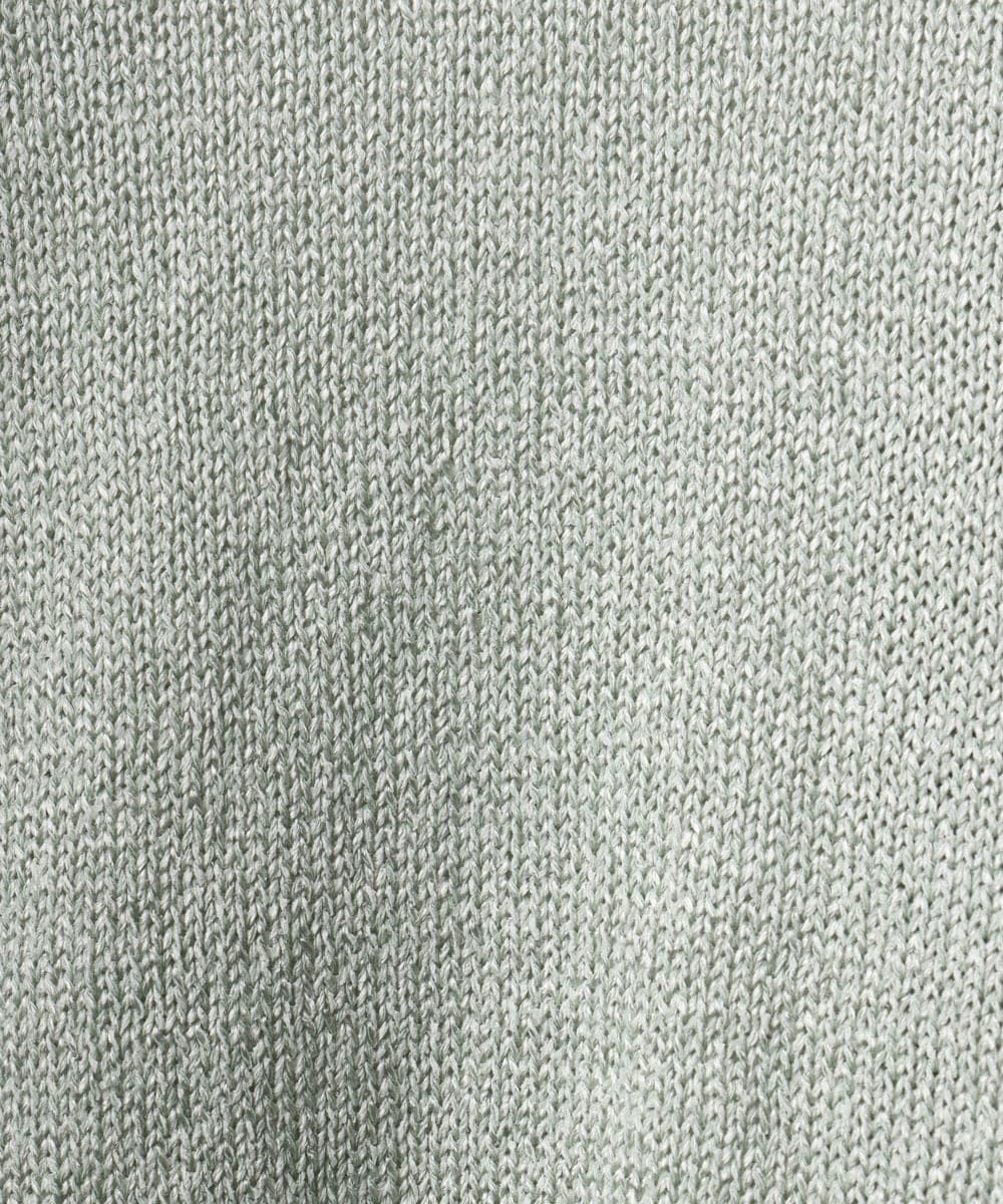 FMFGD19190 MICHEL KLEIN(ミッシェルクラン) ペーパーヤーンフェードカラーニット ライトブルー