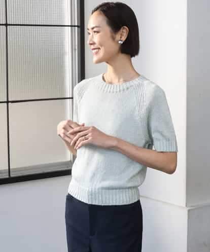 FMFGD19190 MICHEL KLEIN フェードカラーラグランニット