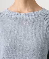 FMFGD19190 MICHEL KLEIN(ミッシェルクラン) フェードカラーラグランニット グリーン