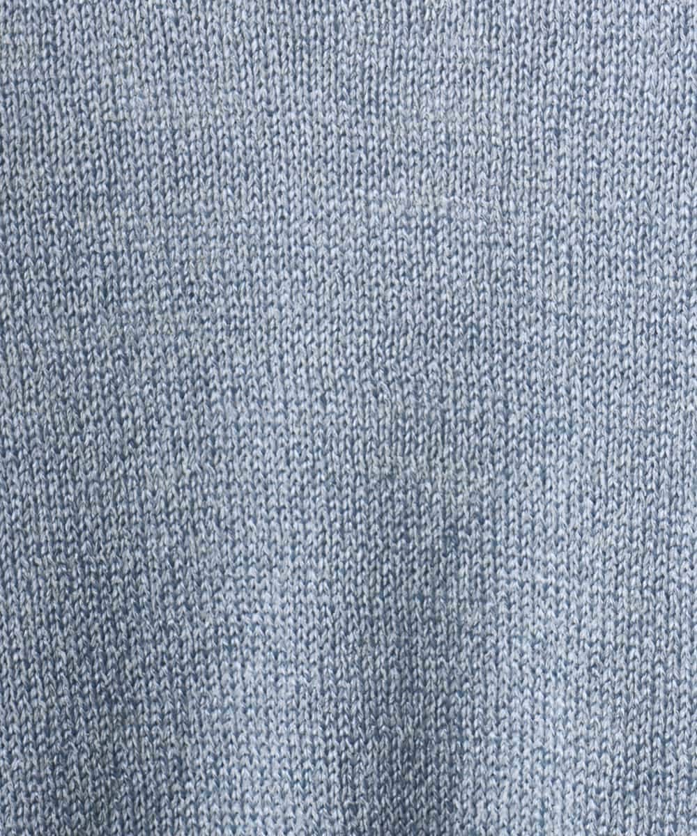 FMFGD19190 MICHEL KLEIN(ミッシェルクラン) フェードカラーラグランニット グリーン