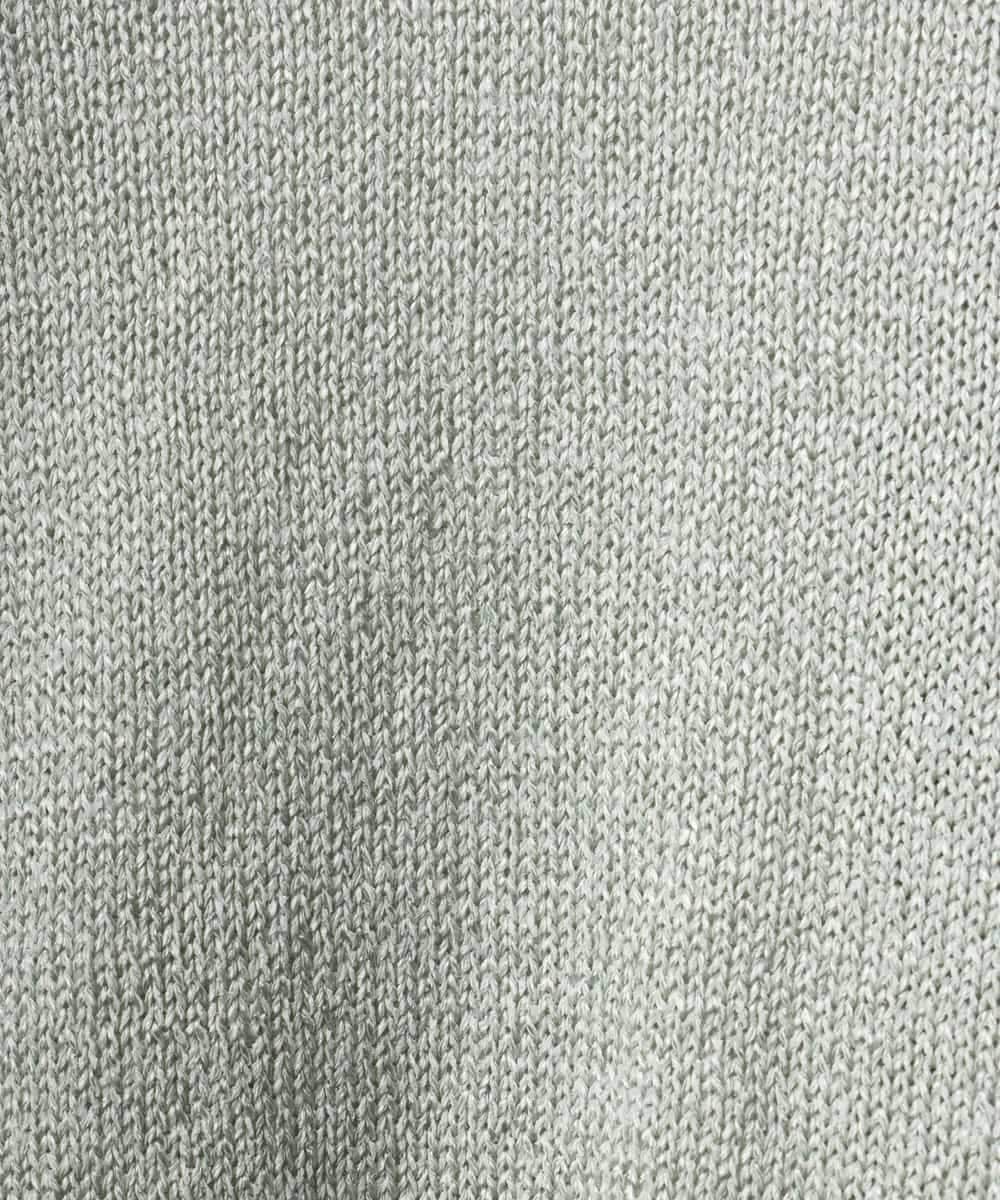 FMFGD19190 MICHEL KLEIN(ミッシェルクラン) フェードカラーラグランニット グリーン