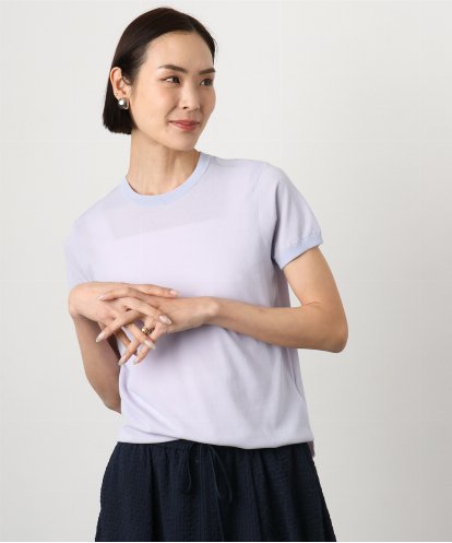 FMFGD24180 MICHEL KLEIN [アンサンブル対応]シアープルオーバー