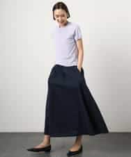 FMFGD24180 MICHEL KLEIN(ミッシェルクラン) [アンサンブル対応]シアープルオーバー ブルー