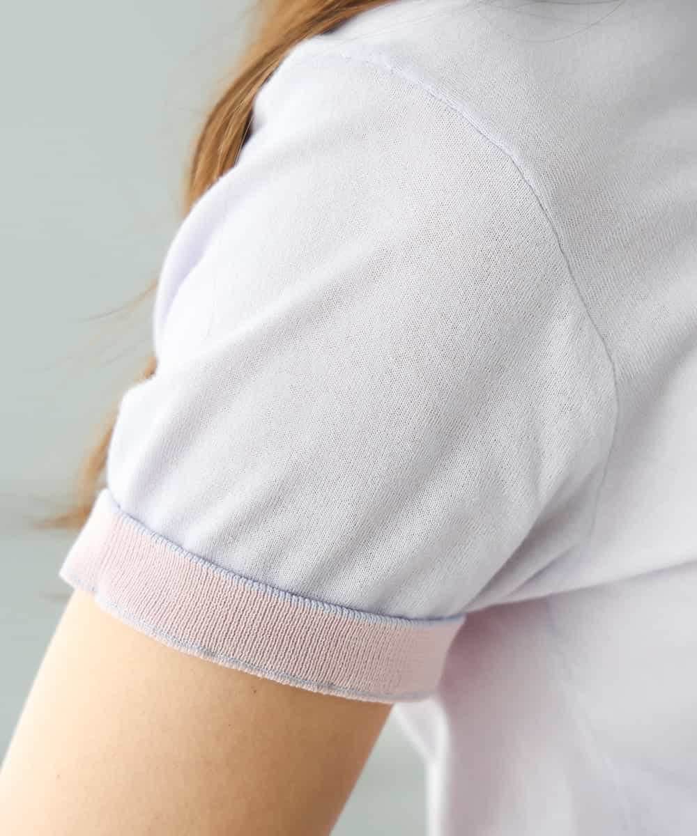 FMFGD24180 MICHEL KLEIN(ミッシェルクラン) [アンサンブル対応]シアープルオーバー ブルー