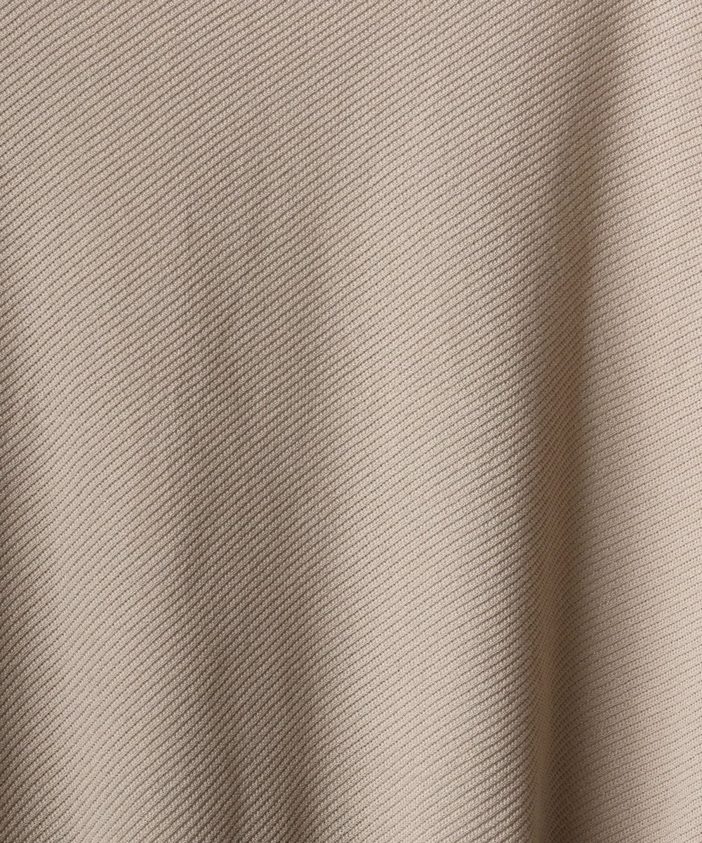 FMFGD26170 MICHEL KLEIN(ミッシェルクラン) ホールガーメント(R)フレンチスリーブニット ベージュ