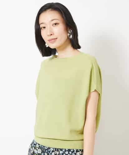 FMFGV25170  ホールガーメント（R）フレンチスリーブニット