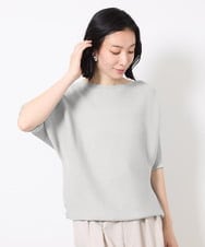 FMFGV36160 MICHEL KLEIN(ミッシェルクラン) [新色]ホールガーメント(R)ボートネックニット（WEB限定カラーあり） グレージュ(92)