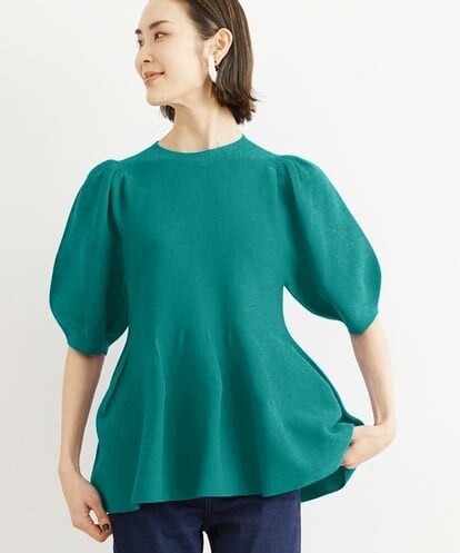 FMFHS71180 MICHEL KLEIN ◆受注生産につき返品・交換・キャンセル不可◆ホールガーメント(R)フォルムデザインニット