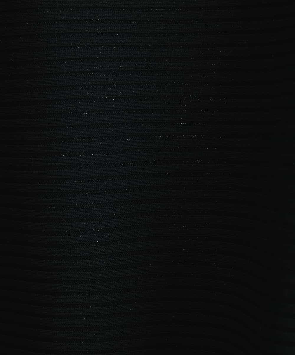 FMFJP17160 MICHEL KLEIN(ミッシェルクラン) [ドラマ着用]ホールガーメント(R)ドルマンスリーブニット（7分袖） ブラック(94)