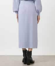 FMHAA02190 MICHEL KLEIN(ミッシェルクラン) ［セットアップ対応］ミニケーブルニットスカート ピンクベージュ