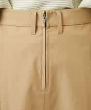 FMHAD19290 MICHEL KLEIN(ミッシェルクラン) [セットアップ対応]ミリタリータックAラインスカート ベージュ