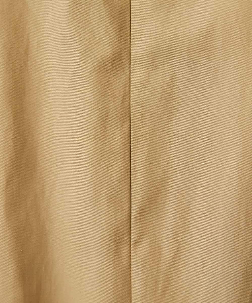 FMHAD19290 MICHEL KLEIN(ミッシェルクラン) [セットアップ対応]ミリタリータックAラインスカート ベージュ