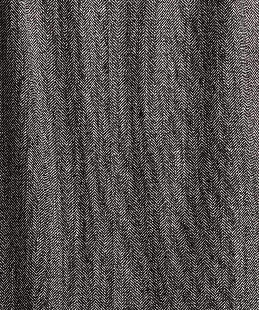 FMHAD22230 MICHEL KLEIN(ミッシェルクラン) ミックスヘリンボーンスカート グレー