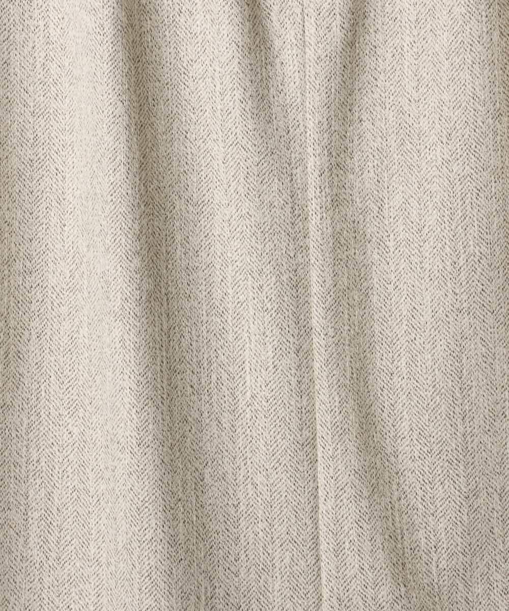 FMHAD22230 MICHEL KLEIN(ミッシェルクラン) ミックスヘリンボーンスカート グレー