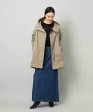 FMHAD31200 MICHEL KLEIN(ミッシェルクラン) [セットアップ対応]デニムAラインスカート ネイビー