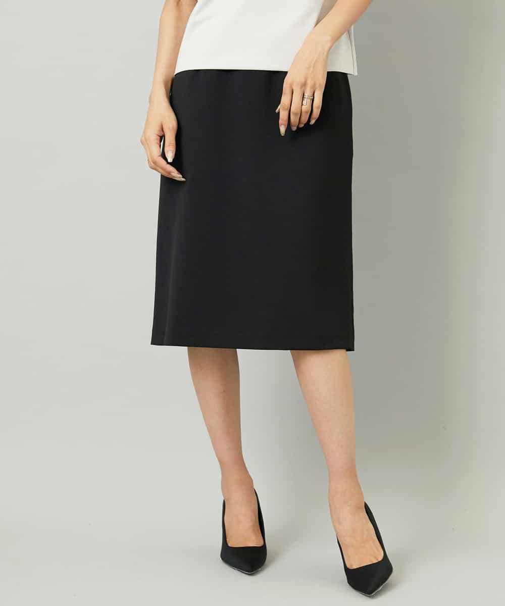 FMHAD35190 MICHEL KLEIN(ミッシェルクラン) [セットアップ対応]Aラインスカート グレー