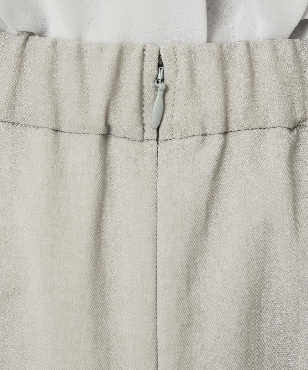 FMHAD35190 MICHEL KLEIN(ミッシェルクラン) [セットアップ対応]Aラインスカート グレー
