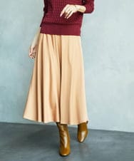 FMHAD43240 MICHEL KLEIN(ミッシェルクラン) サテンマーメードスカート オレンジ