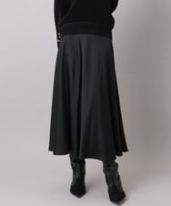 FMHAD43240 MICHEL KLEIN(ミッシェルクラン) サテンマーメードスカート オレンジ