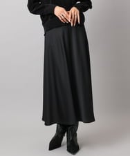 FMHAD43240 MICHEL KLEIN(ミッシェルクラン) サテンマーメードスカート オレンジ