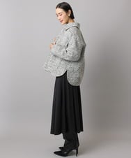 FMHAD43240 MICHEL KLEIN(ミッシェルクラン) サテンマーメードスカート オレンジ