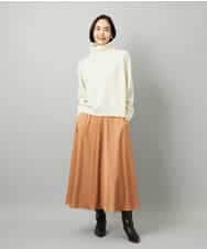 FMHAD43240 MICHEL KLEIN(ミッシェルクラン) サテンマーメードスカート オレンジ