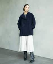 FMHAD43240 MICHEL KLEIN(ミッシェルクラン) サテンマーメードスカート オレンジ