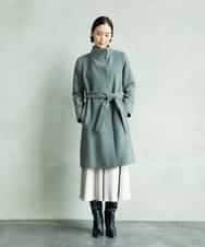 FMHAD43240 MICHEL KLEIN(ミッシェルクラン) サテンマーメードスカート オレンジ