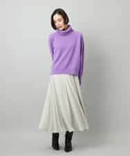 FMHAD43240 MICHEL KLEIN(ミッシェルクラン) サテンマーメードスカート オレンジ