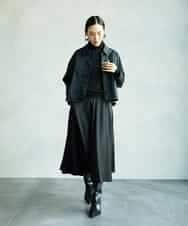 FMHAD43240 MICHEL KLEIN(ミッシェルクラン) サテンマーメードスカート オレンジ