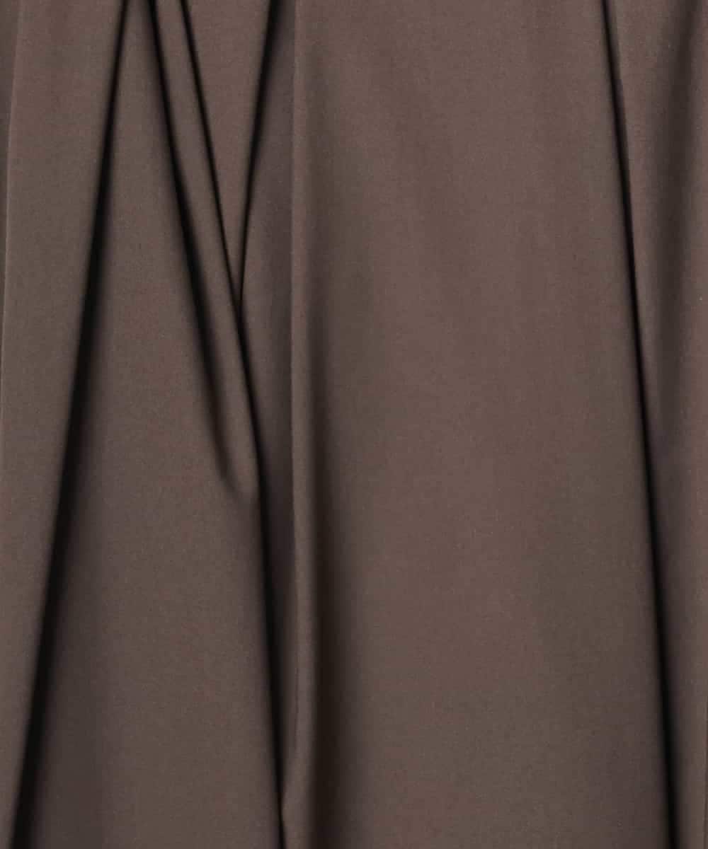 FMHAG01270 MICHEL KLEIN(ミッシェルクラン) ウーリータックフレアスカート グレー