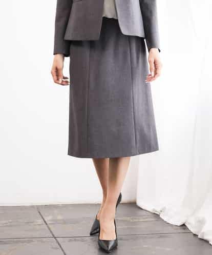 FMHAG03230 MICHEL KLEIN [セットアップ対応]ストレッチタイトスカート