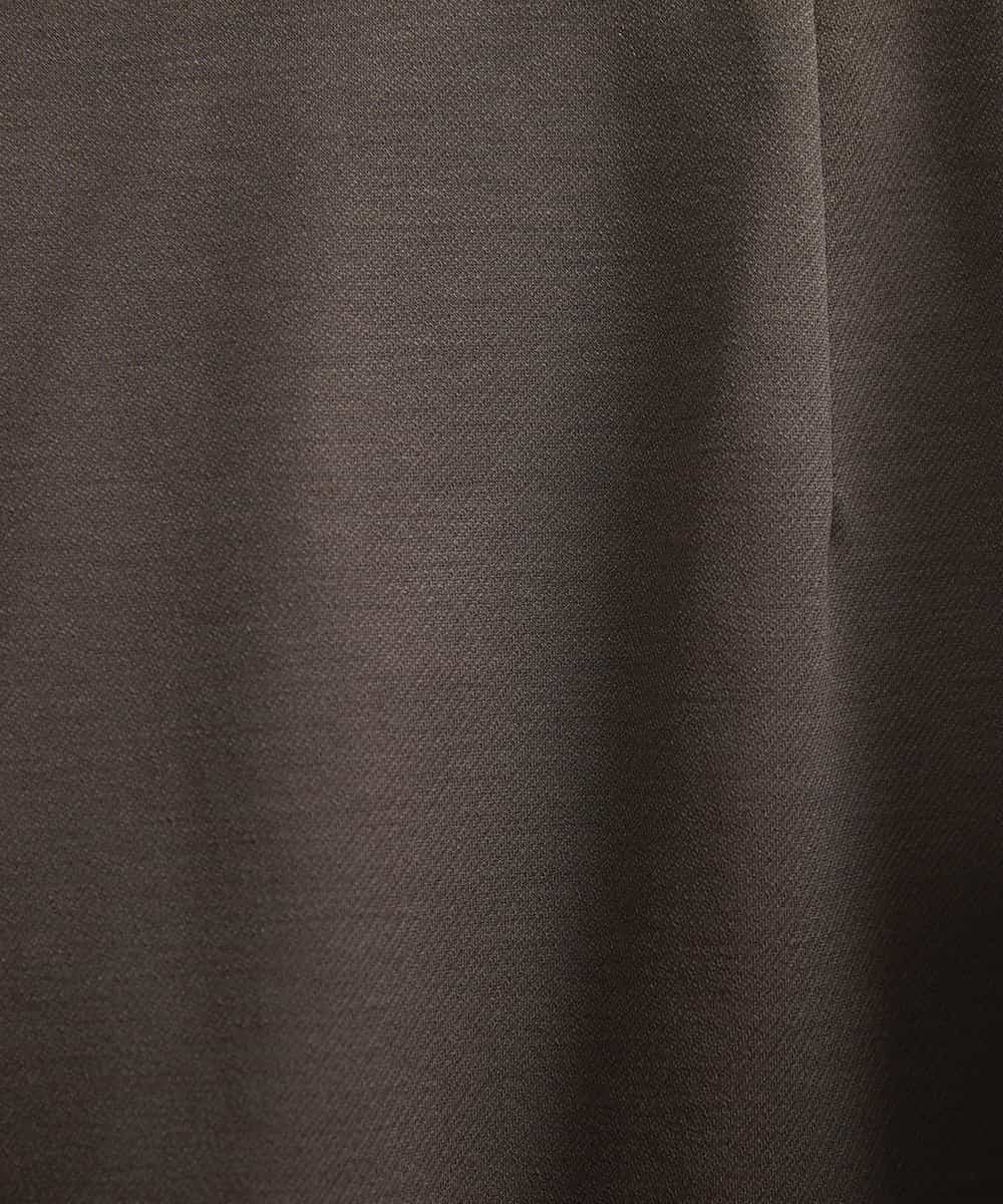 FMHAV15200 MICHEL KLEIN(ミッシェルクラン) [定番スーツ]トップサーモカルゼセミフレアスカート（機能素材） ダークネイビー(57)